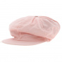 Cotton Honeycomb Newsboy Cap Made in France - Traclet