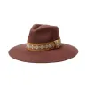 Brown Wool Felt Traveller Hat Joanna - Brixton Reference: 18275 | Traclet Hat Shop
