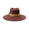 Brown Wool Felt Traveller Hat Joanna - Brixton Reference: 18275 | Traclet Hat Shop