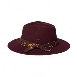 Madison Rancher Bordeaux Hat - Brixton