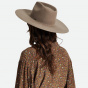 Traveler Hat Primrose Taupe Wool Felt - Brixton