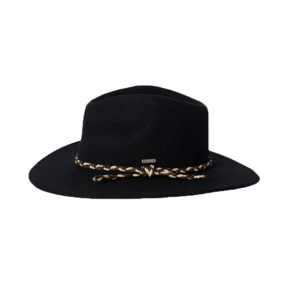 Messer Western Wool Felt Hat Black - Brixton