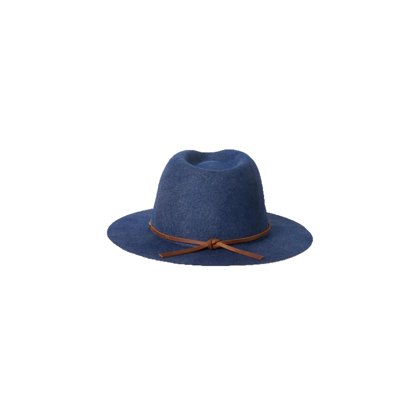 Chapeau Traveller Wesley Bleu chiné - Brixton Reference : 18284 | Chapellerie Traclet