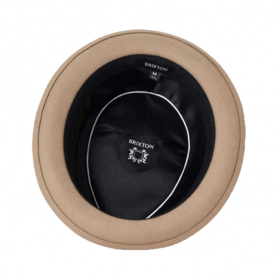 Sand Stout Porkpie Hat - Brixton