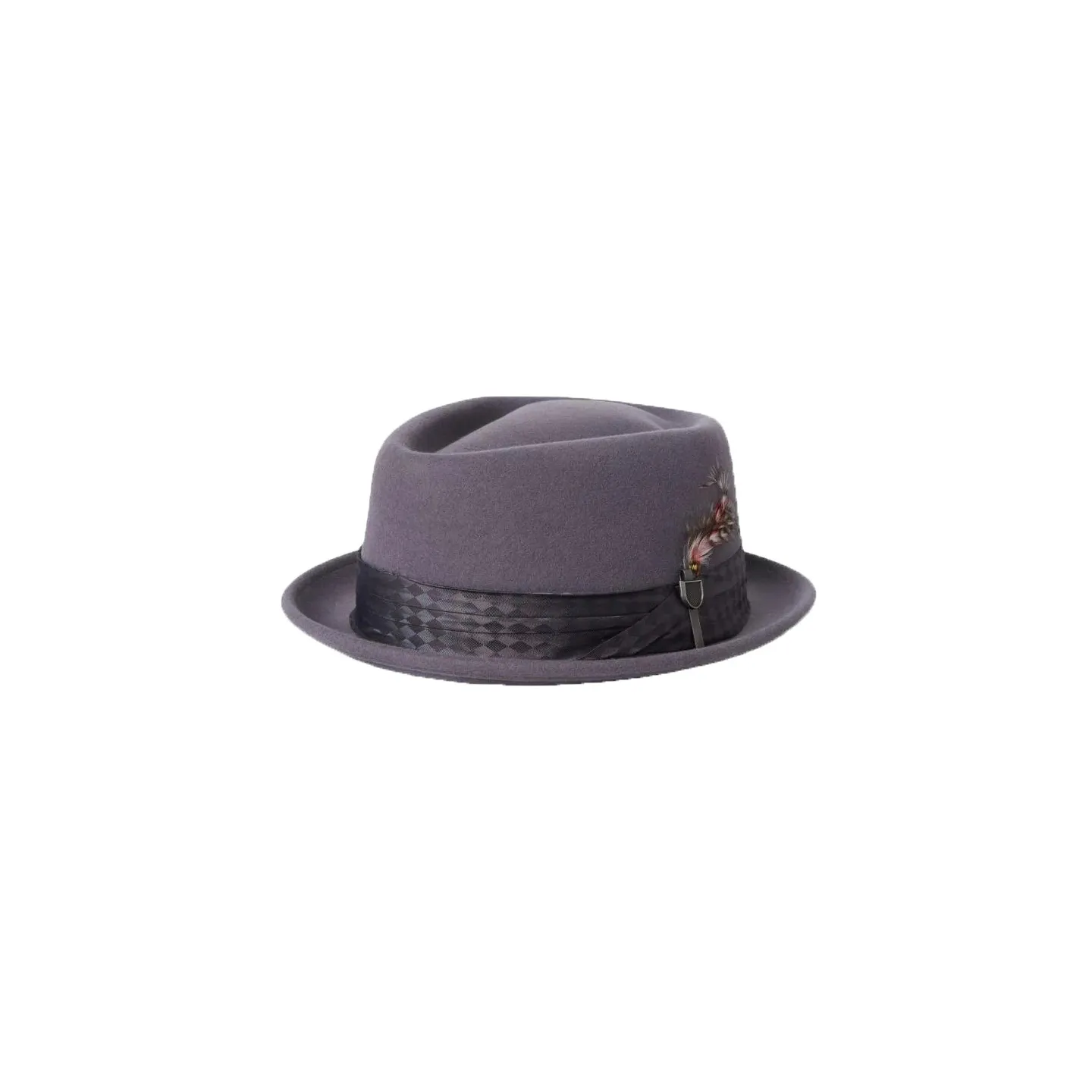 Chapeau Stout Gris - Brixton Reference : 18289 | Chapellerie Traclet