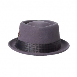 Grey Stout Hat - Brixton