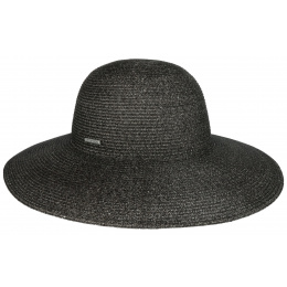 Ladies Toyo Wide Brim Hat Black - Stetson