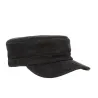 Black Leather Cuban Cap - City Sport Reference: 16527