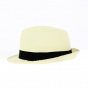 Paper Straw Trilby Hat - Traclet