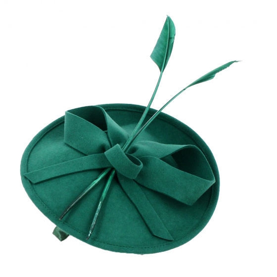 Bibi Hat - Zita Green Felt Headband - Traclet