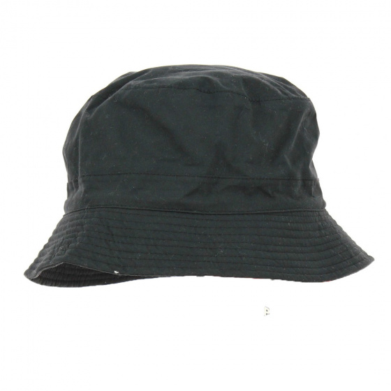 Black Ear-covering Rain Hat - Pipolaki