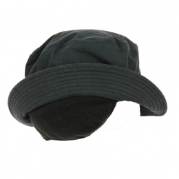 Chapeau de pluie Cache-oreilles Noir - Pipolaki