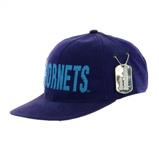 Hornets Purple Strapback Cap - Torpedo