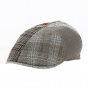 Domed Patchwork Linen and Cotton Cap - Traclet