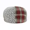Casquette Bombée Patchwork Lin et Coton - Traclet Reference : 11719 | Chapellerie Traclet