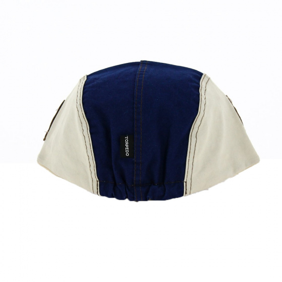 Beige and Blue Baseball Cap - Torpedo