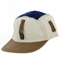 Beige and Blue Baseball Cap - Torpedo Reference: 18332 | Traclet Hat Shop
