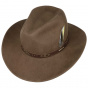 Western Hat Vitafelt Brown Wool - Stetson