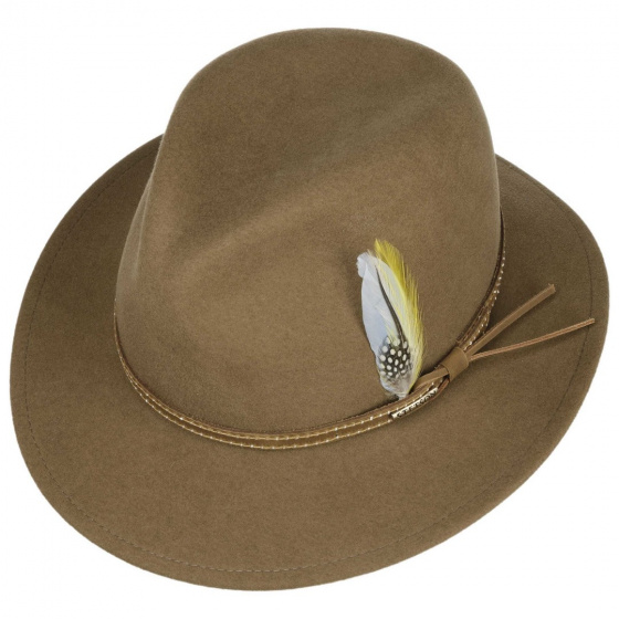 Chapeau Vitafelt Newark Beige - Stetson