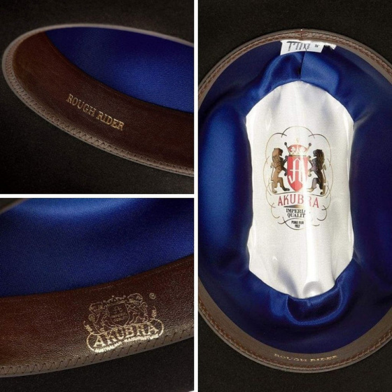 Chapeau Western Rough Rider Feutre Poil noir - Akubra