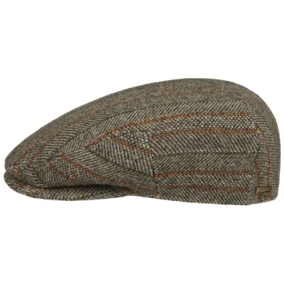 Stetson Kent Flat Cap in Beige Wool Reference: 18358 | Traclet Hat Shop