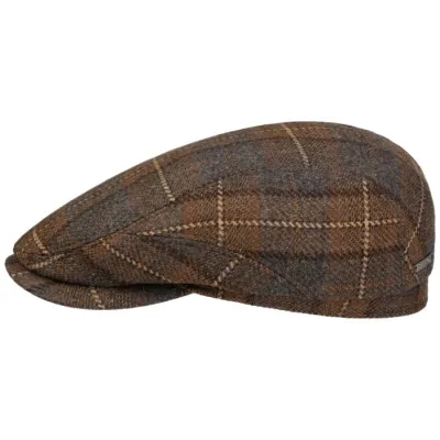 Casquette Harris Tweed/Carreaux - Stetson Reference : 18363 | Chapellerie Traclet