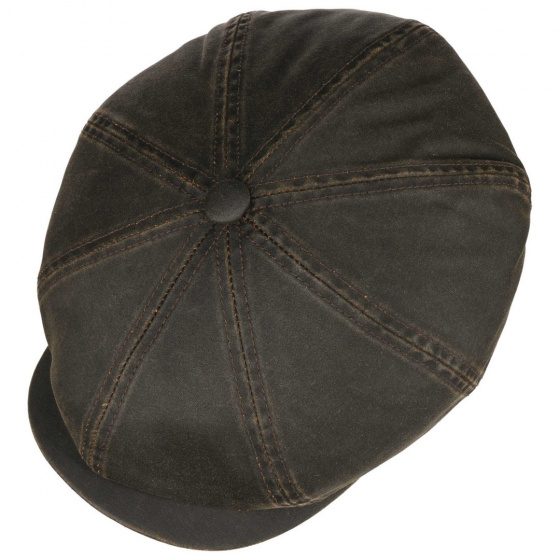 Casquette Hatteras Coton Cache-oreilles Marron - Stetson