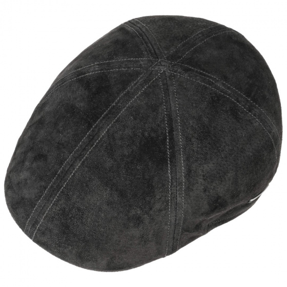 Black Texas Pig Skin Cap - Stetson