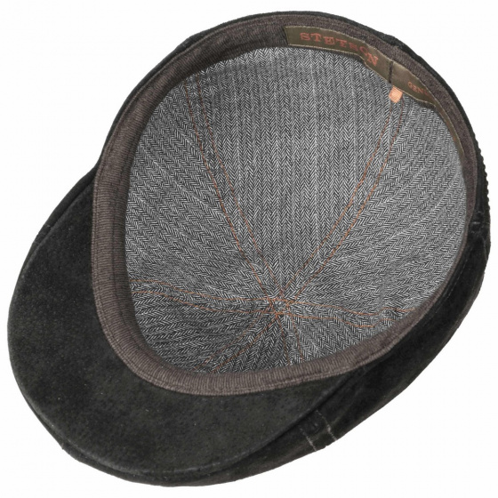 Black Texas Pig Skin Cap - Stetson