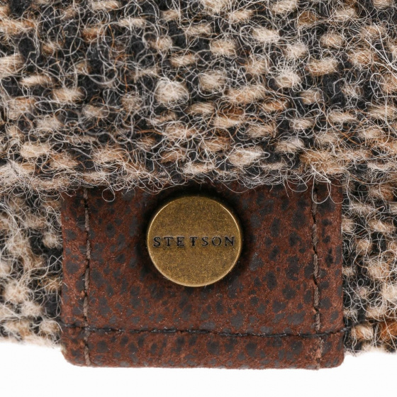 Casquette Hatteras Washington Tweed Marron - Stetson