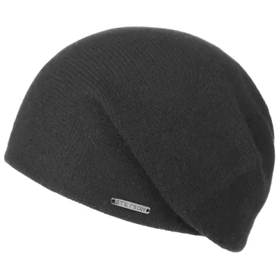 Oversized Long Shirley Cashmere Beanie by Stetson - Traclet Hat Shop Reference: 3076 | Traclet Hat Shop