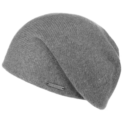 Shirley Light Grey Cashmere Beanie - Stetson Reference: 13372 | Traclet Hat Shop