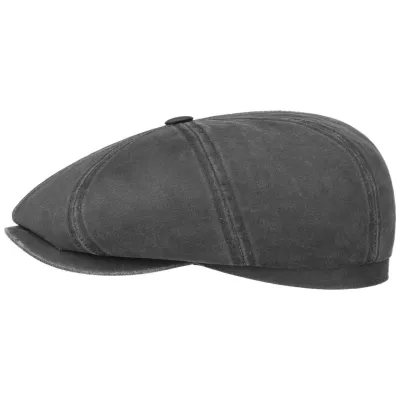 Casquette noir hatteras cirée UV - Stetson Reference : 4603 | Chapellerie Traclet
