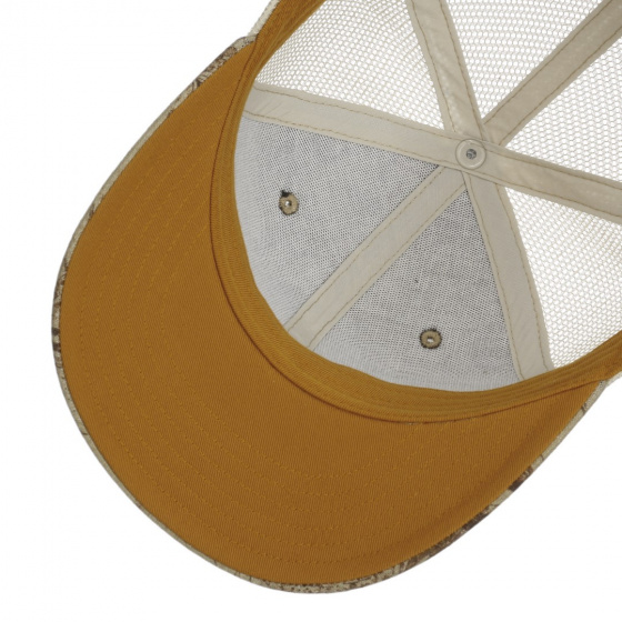 Casquette Trucker Jungle Lin Beige - Stetson
