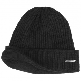 Parkman Lain Black Beanie - Stetson