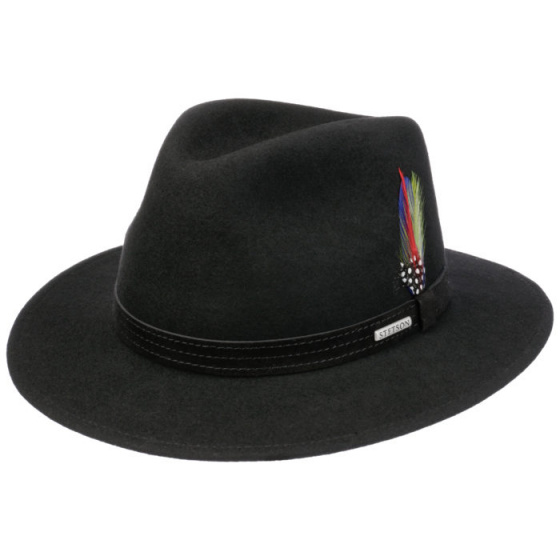 Black Traveller Hat - Stetson