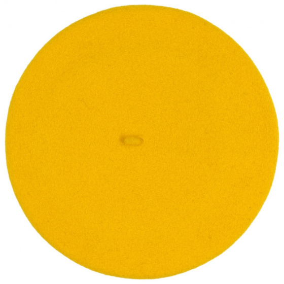 Yellow Barascon Basque Beret - Traclet