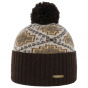Navajo Wool Beanie Brown - Stetson