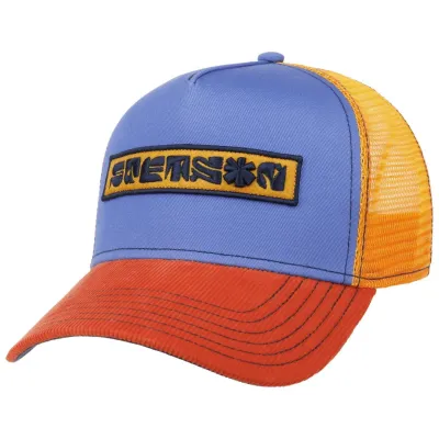 Blue Stencil Trucker Cap - Stetson x Feebles Reference: 18371 | Traclet Hat Shop