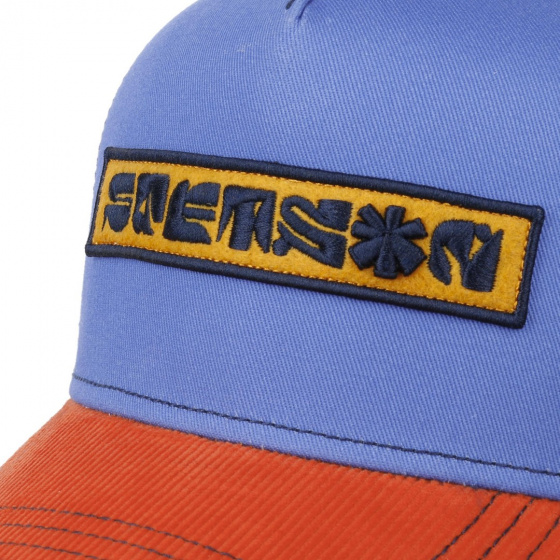 Casquette Trucker Stencil Bleu - Stetson x Feebles