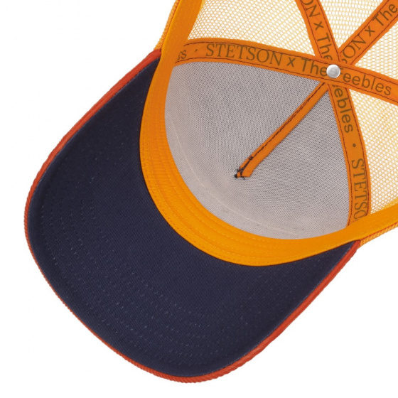 Casquette Trucker Stencil Bleu - Stetson x Feebles