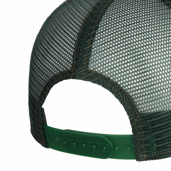 Casquette Baseball Planty Coton Vert - Stetson x Feebles Casquette Baseball Planty Coton Vert - Stetson x Feebles