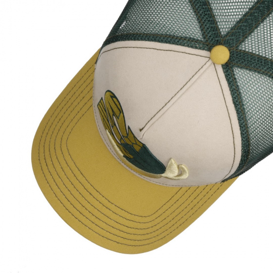 Casquette Baseball Planty Coton Vert - Stetson x Feebles Casquette Baseball Planty Coton Vert - Stetson x Feebles