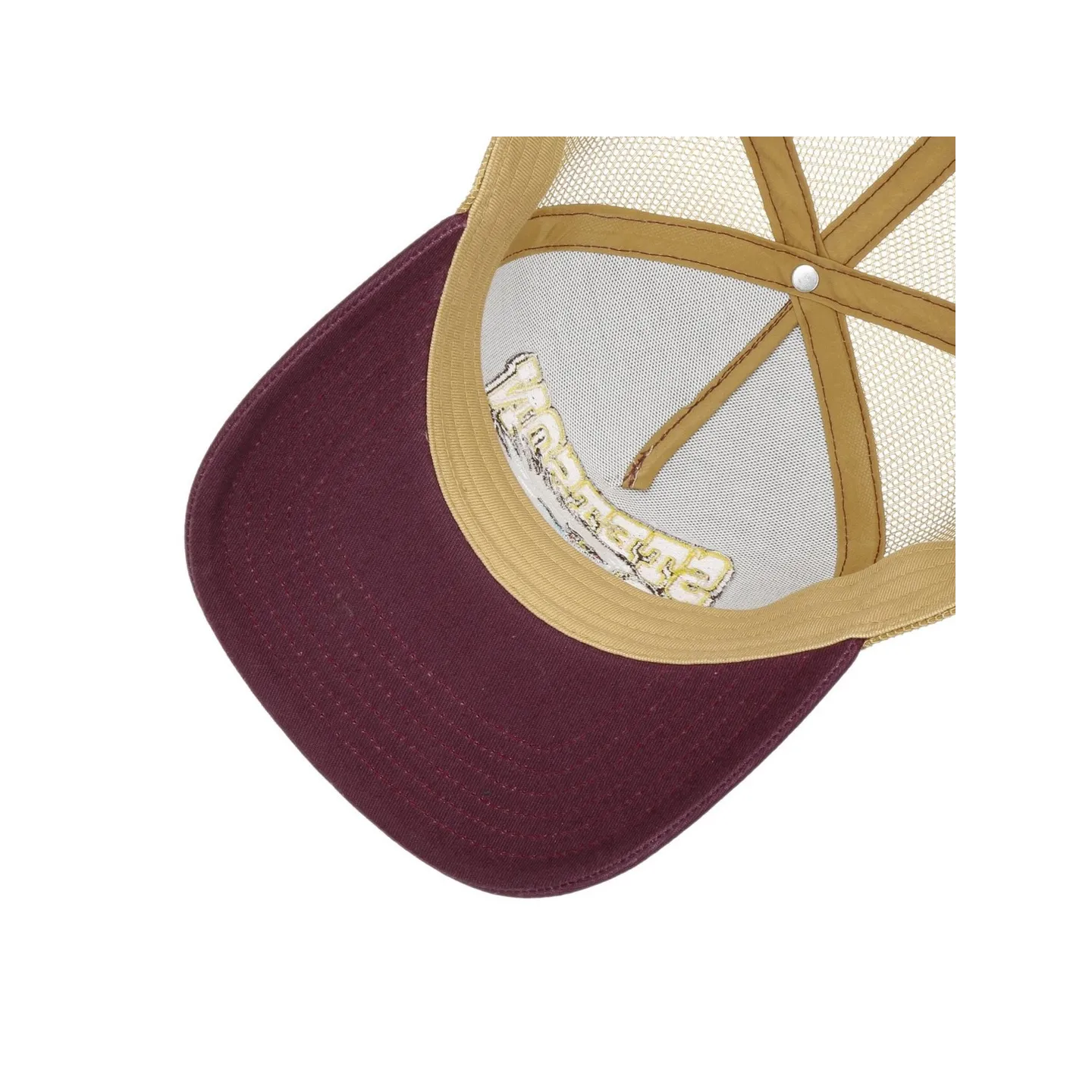 Stetson Eagle Burgundy Trucker Cap Reference: 18373 | Chapellerie Traclet