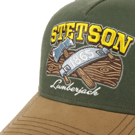 Lumberjack Trucker Cap Pine Green - Stetson