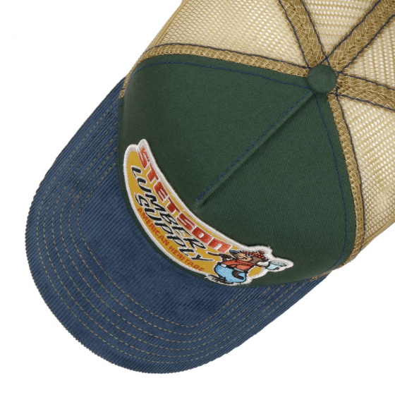 Green Lumber Supply Trucker Cap - Stetson