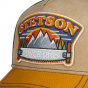 Beige Cotton Hucksaw Trucker Cap - Stetson
