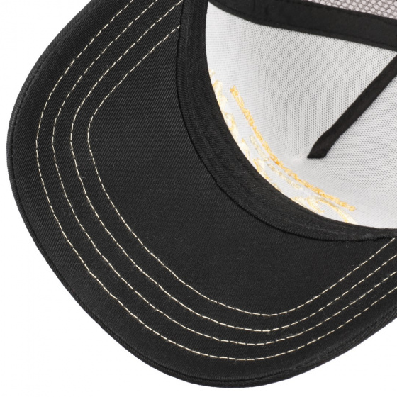 Black American Heritage Trucker Baseball Cap - Stetson