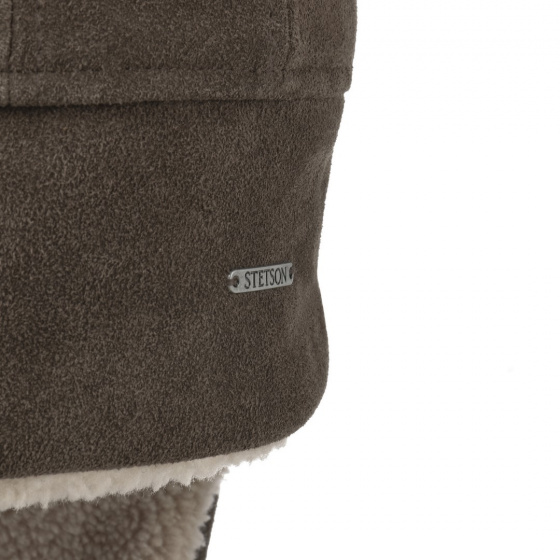 Chapka Sheffield Cuir Marron - Stetson Chapka Sheffield Cuir Marron - Stetson
