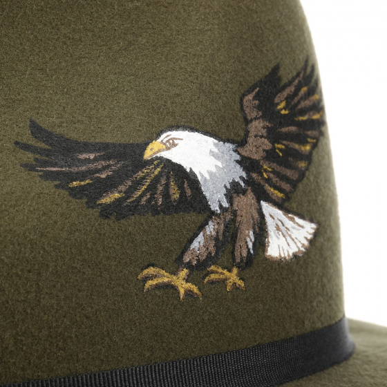 Imperial Traveller Hat Wool Felt Olive - Stetson